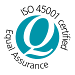 ISO 45001 Occupational Health & Safety certified